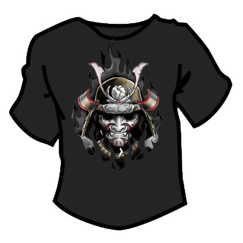 Samurai Helm T-Shirt
